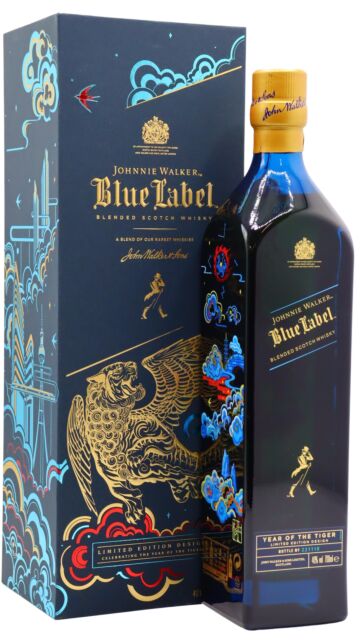 Johnnie Walker - Blue Label 2022 Lunar New Year - Year Of The Tiger Blended Scotch Whisky