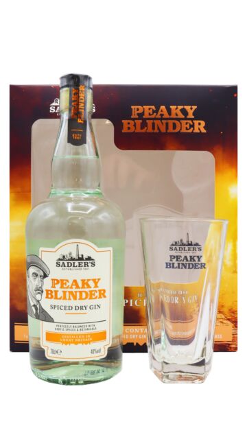 Peaky Blinder - Spiced Dry Gin Glass Pack