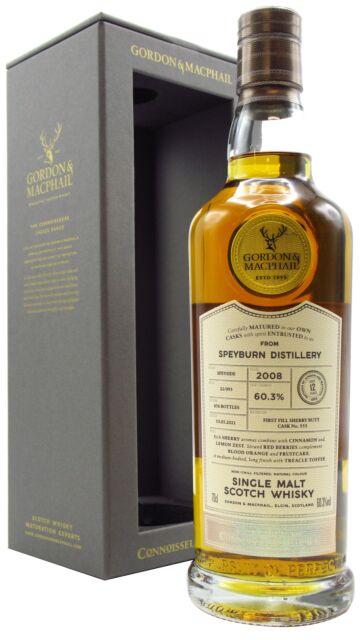Speyburn - Connoisseurs Choice Single Cask 2008 12 year old Whisky