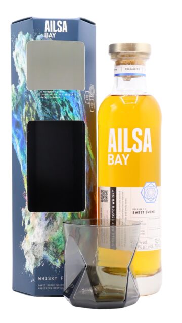 Ailsa Bay - Sweet Smoke Single Malt Scotch Whisky Glass Pack