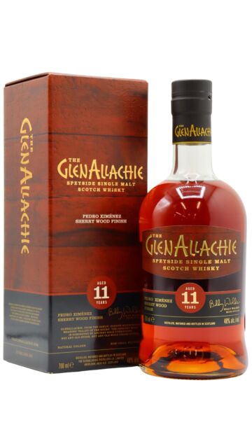 GlenAllachie - PX Wood Finished Single Malt Scotch 2010 11 year old Whisky