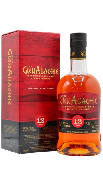 GlenAllachie - Ruby Port Finished Single Malt Scotch 2009 12 year old Whisky