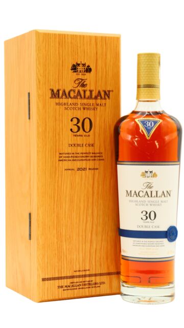 The Macallan - 2021 Release Double Cask Highland Single Malt Scotch 30 year old Whisky
