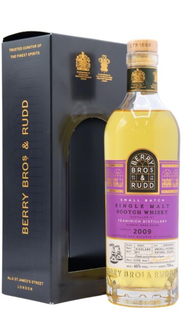 Teaninich - Berry Bros & Rudd Small Batch Single Malt Scotch 2009 12 year old Whisky