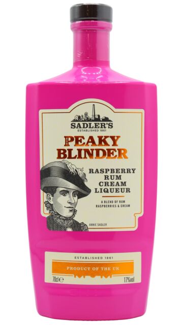 Peaky Blinder - Raspberry Rum Cream Liqueur