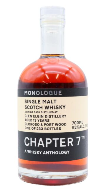 Glen Elgin - Chapter 7 - Single Cask #570885/A/C 2007 13 year old Whisky