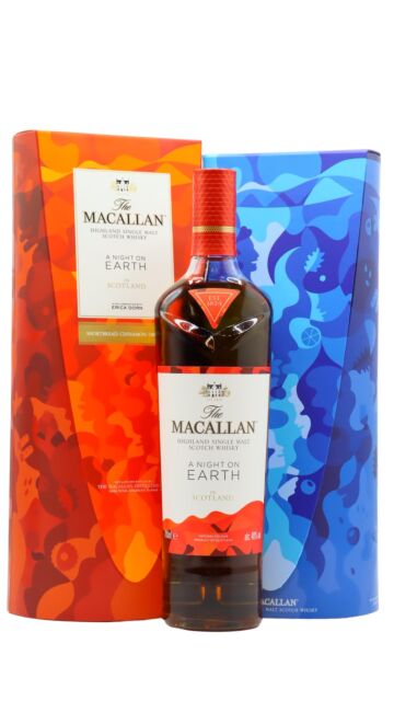 The Macallan - A Night On Earth In Scotland 2021 Release Single Malt Scotch Whisky