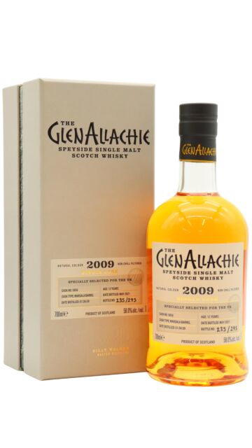 GlenAllachie - Single Marsala Wine Cask #5856 2009 12 year old Whisky