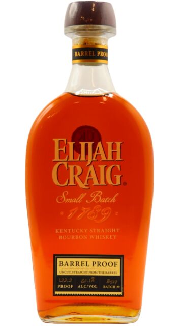 Elijah Craig - Barrel Proof Batch B519 Kentucky Straight Bourbon 12 year old Whiskey