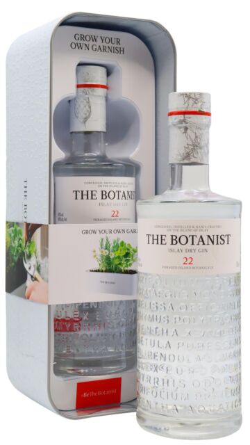 The Botanist - Islay Dry Gin Tin Planter Gift Pack