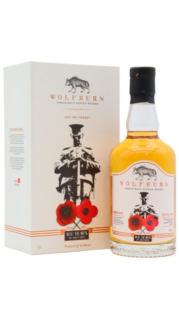 Wolfburn - Poppy Scotland 100 Years Of The Poppy Limited Edition Highland Single Malt Scotch Whisky