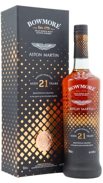 Bowmore - Aston Martin Master's Selection 2021 Release Single Malt Scotch 21 year old Whisky