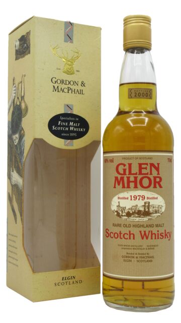 Glen Mhor (silent) - Gordon & MacPhail Single Malt Scotch 1979 21 year old Whisky