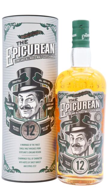 The Epicurean - Lowland Blended Malt Scotch 12 year old Whisky