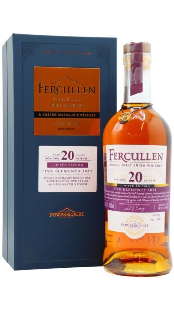 Fercullen - Five Elements Single Malt Irish 2001 20 year old Whiskey