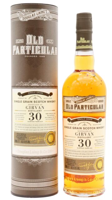 Girvan - Old Particular Single Cask #14662 Grain 1989 30 year old Whisky