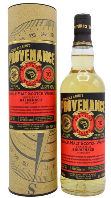 Balmenach - Douglas Laing Provenance Single Cask #15276 2011 10 year old Whisky