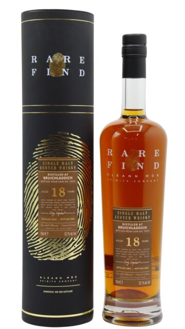 Bruichladdich - Gleann Mor Rare Find Single Cask #19295 2003 18 year old Whisky