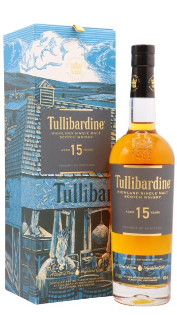 Tullibardine - Highland Single Malt Scotch 15 year old Whisky