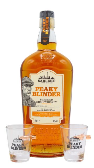 Peaky Blinder - Irish Whiskey (Includes Shot Glasses)