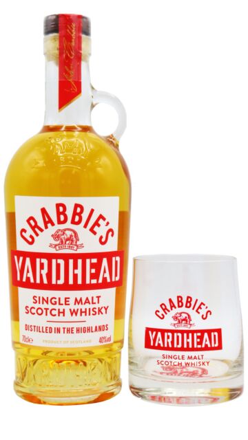 Crabbie - Yardhead Single Malt Scotch Whisky (Includes Branded Glass)
