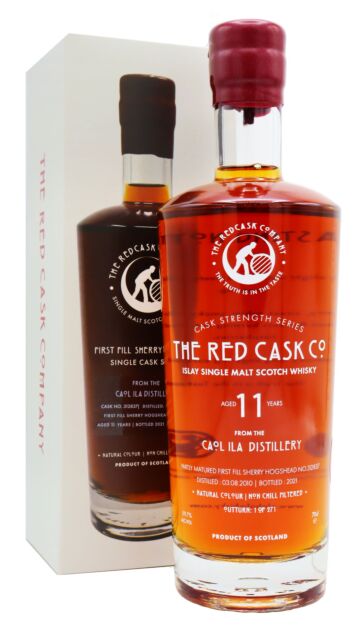 Caol Ila - Red Cask Co. - Single Sherry Cask #312837 2010 11 year old Whisky