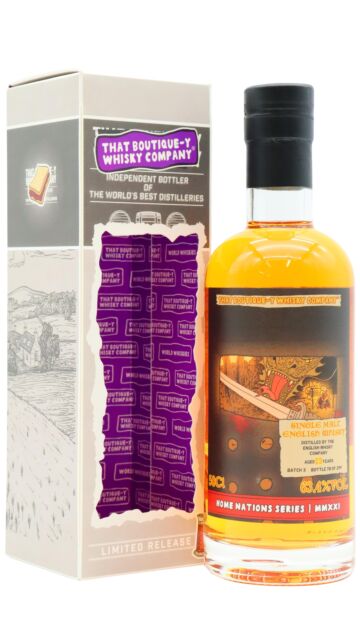 The English - That Boutique-y Whisky Company Batch #3 Single Malt English 2009 12 year old Whisky
