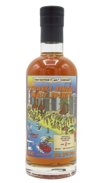 Milk & Honey - That Boutique-y Whisky Company Batch #1 Israeli Single Malt  2018 1 year old Spirit