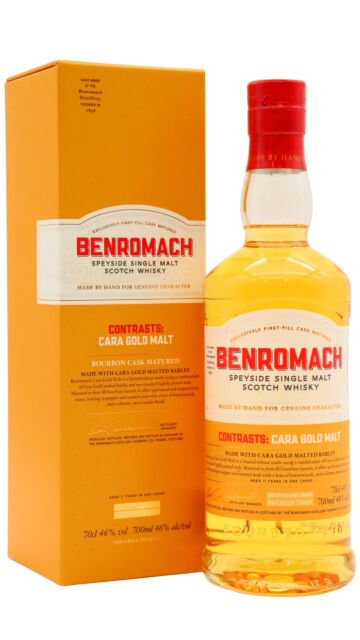 Benromach - Contrasts - Cara Gold Speyside Single Malt Scotch 2010 11 year old Whisky