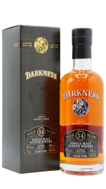 Blair Athol - Darkness - Oloroso Sherry Cask Finish Single Malt Scotch 14 year old Whisky