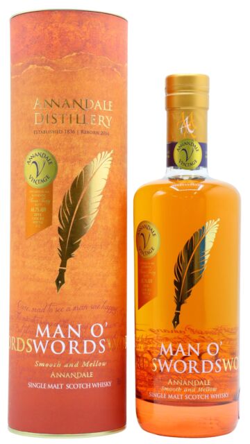 Annandale - Vintage Man O' Words - Sherry Cask #821 2015 Whisky