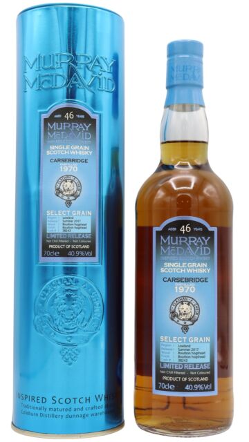 Carsebridge (silent) - Murray McDavid Select Grain Single Cask #38243 1970 46 year old Whisky