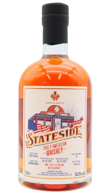 George Dickel - Heroes & Heretics - Stateside - Single Cask #35 2011 10 year old Whiskey