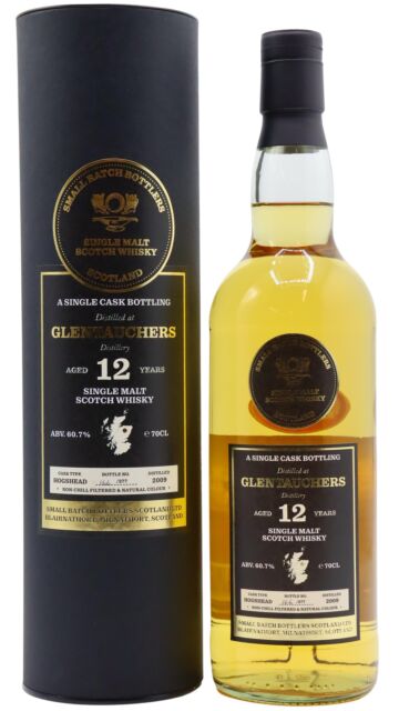 Glentauchers - Small Batch Bottlers Single Cask Scotch 2009 12 year old Whisky