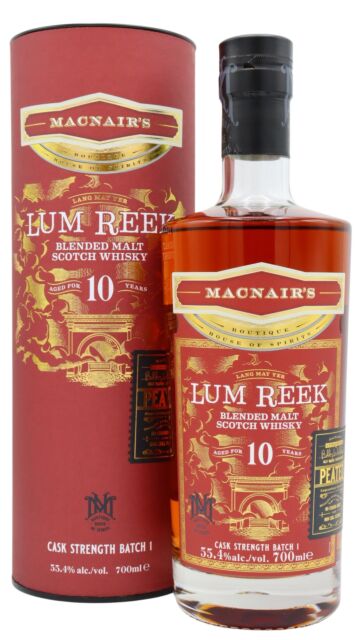 MacNairs - Lum Reek - Cask Strength Batch #1 2011 10 year old Whisky