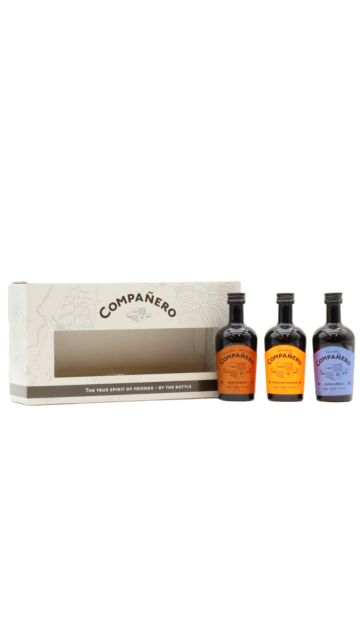 Companero - Elixir Orange, Gran Reserva & Extra Anejo Rum Miniature Gift Pack