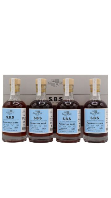 SBS (Single Barrel Selection) - Experimental Cask Series - Mauritius Rum (4 x 20cl)
