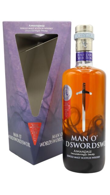 Annandale - Man O' Sword Founder's Selection - Single Cask #355 2017 3 year old Whisky