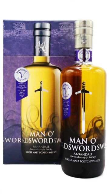 Annandale - Vintage Man O' Sword - Bourbon Cask 2015 Whisky