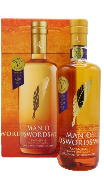 Annandale - Vintage Man O' Words - Bourbon Cask #150 2015 Whisky