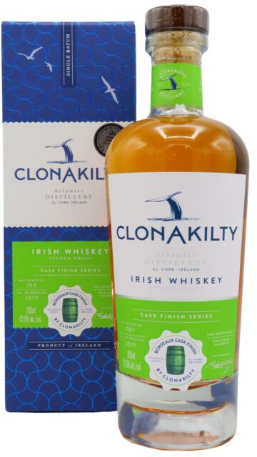 Clonakilty - Single Grain Bordeaux Cask Irish Whiskey
