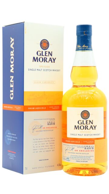 Glen Moray - Elgin Curiosity - Rhum Agricole Cask Finish Speyside Single Malt Scotch Whisky (UK Exclusive)