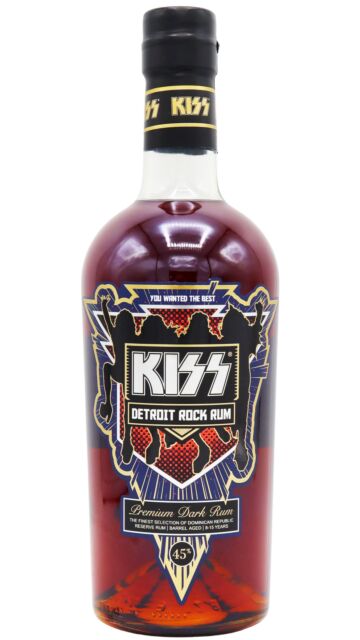 KISS - Detroit Rock - Premium Dark Rum