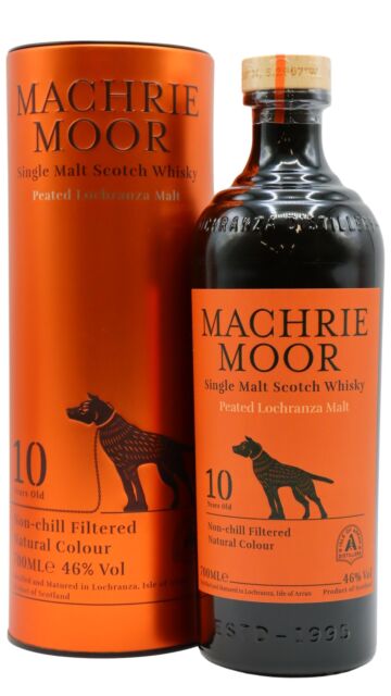 Arran - Machrie Moor Batch #1 - Peated Lochranza Single Malt Scotch 10 year old Whisky