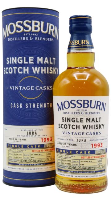 Jura - Mossburn Vintage Casks Single Cask 1993 28 year old Whisky