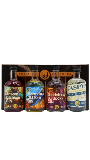 Pocketful of Stones - English Gin Miniature Gift Pack