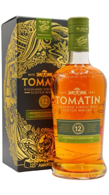 Tomatin - 125th Anniversary Highland Single Malt Scotch 12 year old Whisky