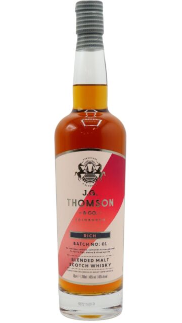 J.G. Thomson - Rich Batch 01 Blended Malt Scotch Whisky