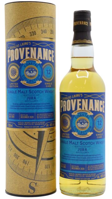 Jura - Douglas Laing Provenance Coastal Collection Single Cask #14553 2008 12 year old Whisky