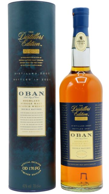 Oban - 2021 Distillers Edition Single Malt Scotch 2007 14 year old Whisky